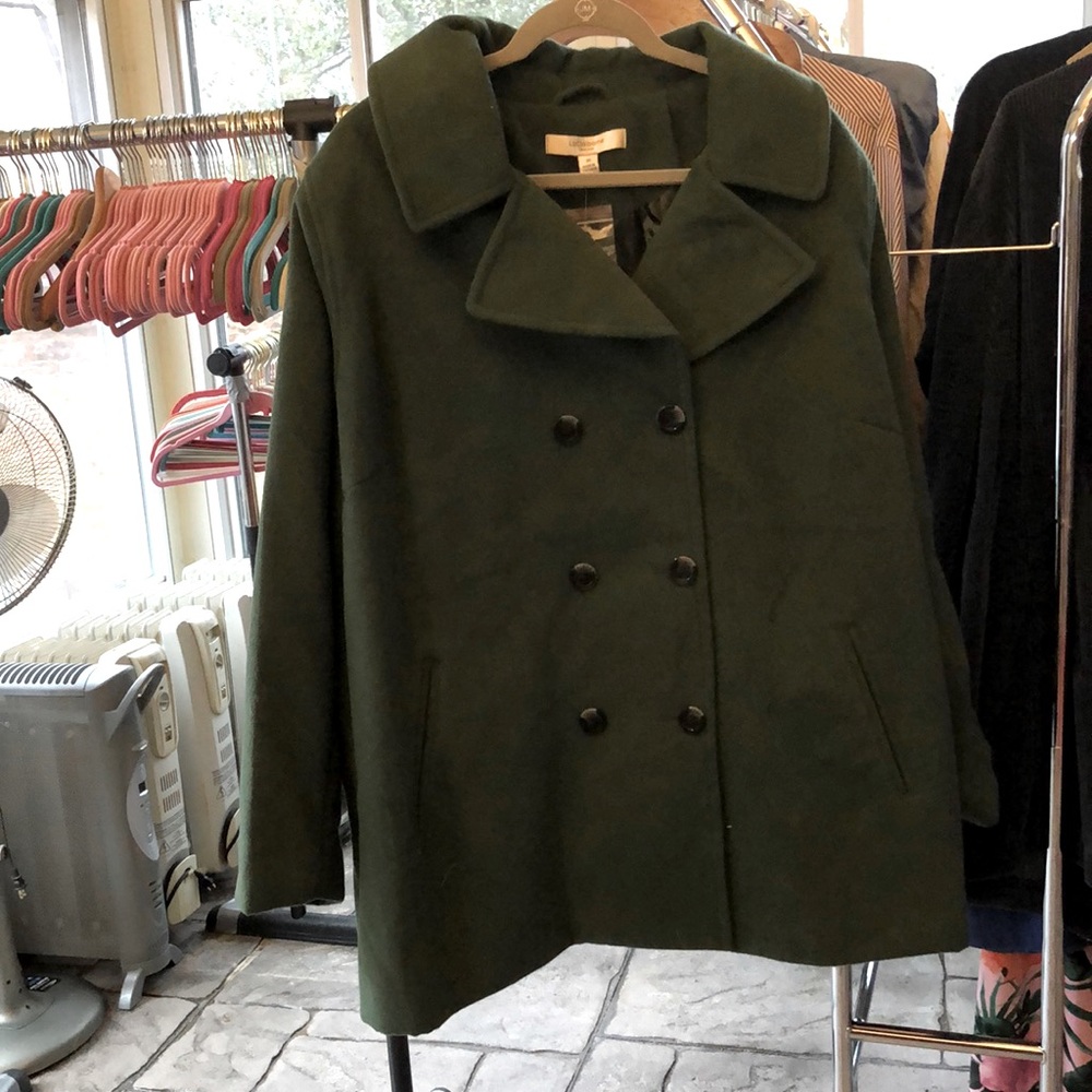 Hunter green jacket